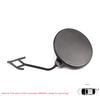 ESP1149 Rear Tow Hitch Eye Hook Cover Cap for  A6 S6 C7 Avant Quattro A6L 4G5807441B