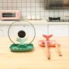 Pot Lid Stand Easy To Use for Restaurant PP Cooking Utensils Pot Lid Stand Durable Saving Space Multi-grooves ADM