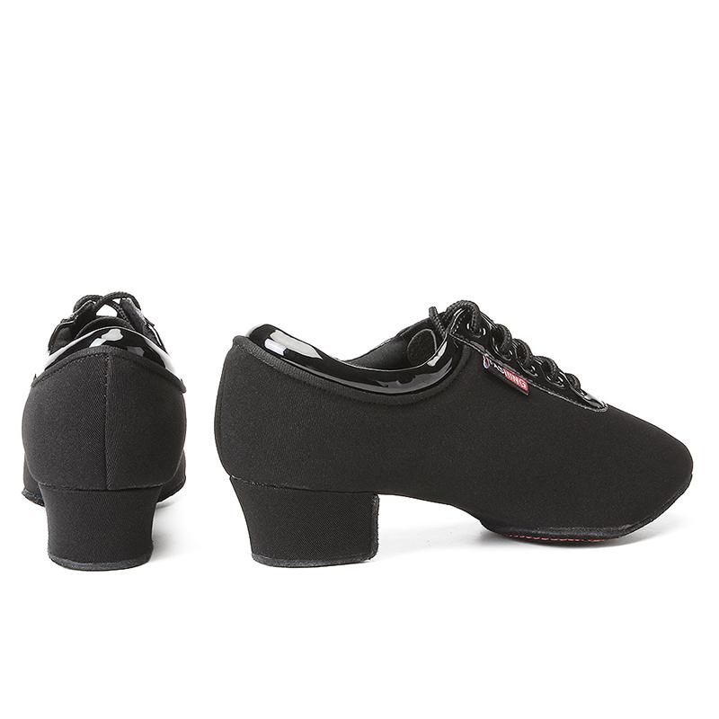 Fashion Women Latin Dance Shoes Teacher Shoes Middle Heel Jazz Square Dance Shoes Latin Dance