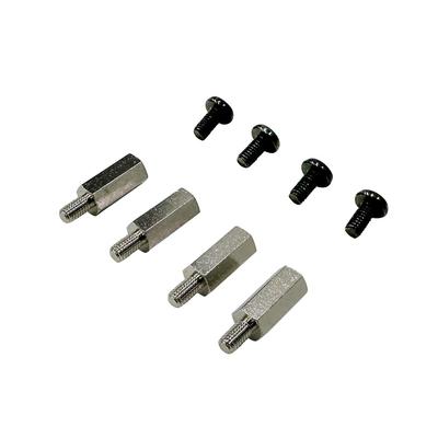 Nagao Seisakusho NBROS VESA Spacer for Monitor Back 15mm M4 Concave, Tall, Screws, NB-VESA-SPACER-M4
