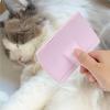 Hundebürste Edelstahl Hundekämme Massage Hundepflegebürste Tierhaarentferner Reinigungswerkzeuge Weicher Griff Katzenkamm Bürste Katze