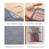 Closet Handbag Hanging Organizer For Wardrobe Storage Bag Door Wall Clear Sundry Shoe Bag with Hanger Pouch Handbag Organizer