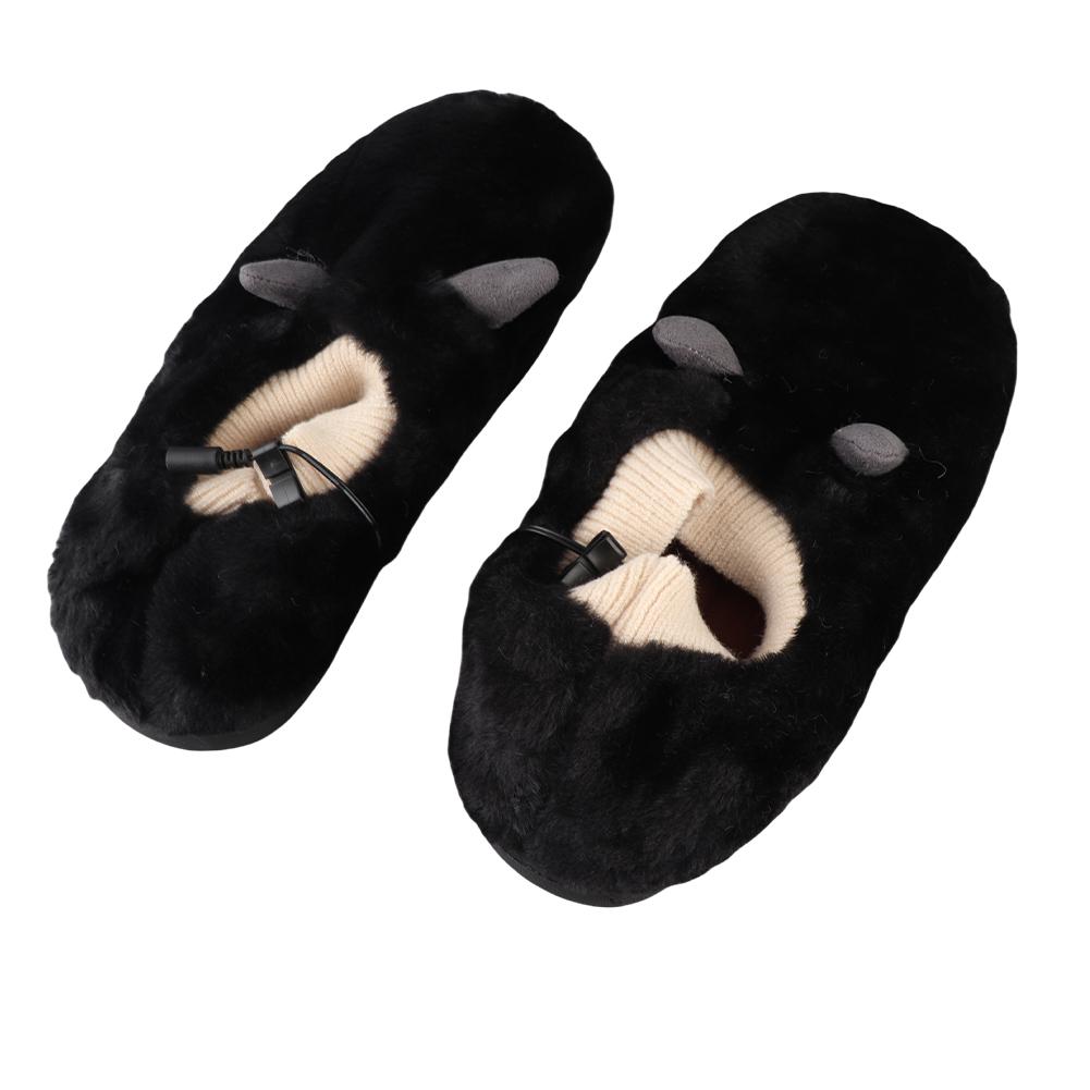 Грелка для ног с подогревом USB Короткий плюш Съемная грелка для ног с подогревом для зимы Type 4