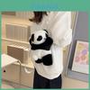 Adorable Plush Panda Children's Bag For Girls Lightweight Breathable And Versatile Design