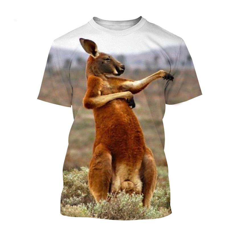 New Personality Animal 3D Print O Neck T-Shirts Summer Men Women Short Sleeve T Shirt Oversized Harajuku Tees Tops Kids Clothing