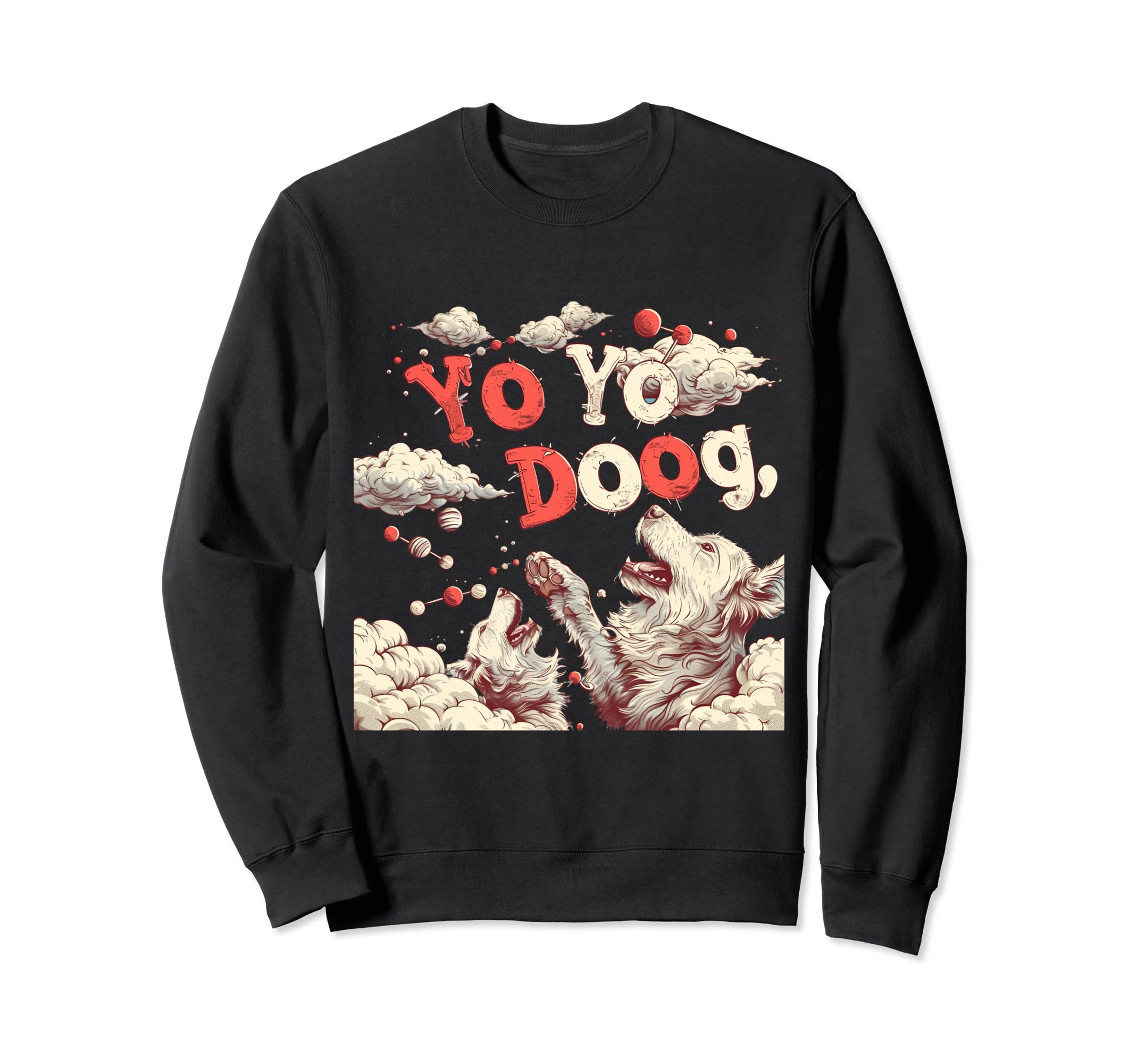 

Charming Yoyo Dog Bubble Bath Sweatshirt чёрный