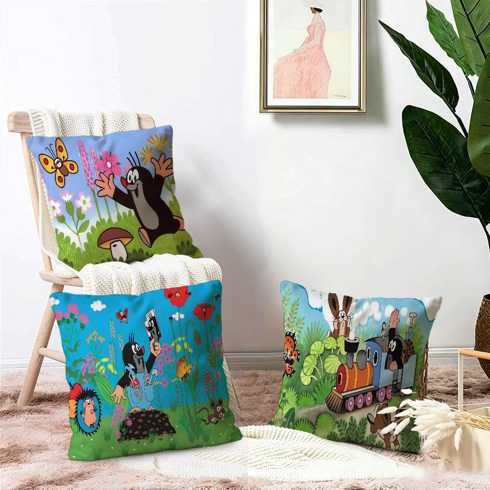 M-Mole K-Krtek Cartoon Cushion Cover Decorative Pillow Sofa Home Decor case pillow cases