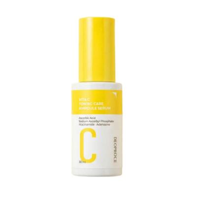 Vita C Toning Care Ampoule Serum 30ml - Brightening & Vitalizing Face Essence