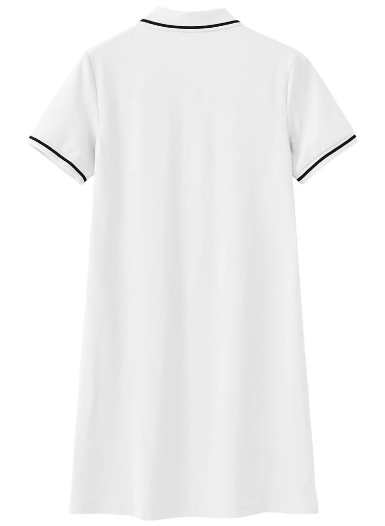 YSENTO Summer Golf Short Outdoor Golf Tennis UV Stretch Polo Shirt Sports Size M Women's Dress, Sleeve, Sports, Dress, Dress, Beachwear,