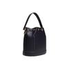 Tory Burch T Monogram Leather Bucket Bag Women Bags Navy-Blue Black Gold 80504-458
