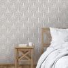 Black Grey Peel and Stick Wallpaper Geometric Arch Self Adhesive Wallpaper Removable Contact Paper for Bedroom Living Room