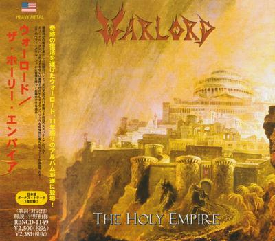 CD WARLORD - The Holy Empire  RBNCD1149 Rubicon Music 2013 Japan ObiMetal Used