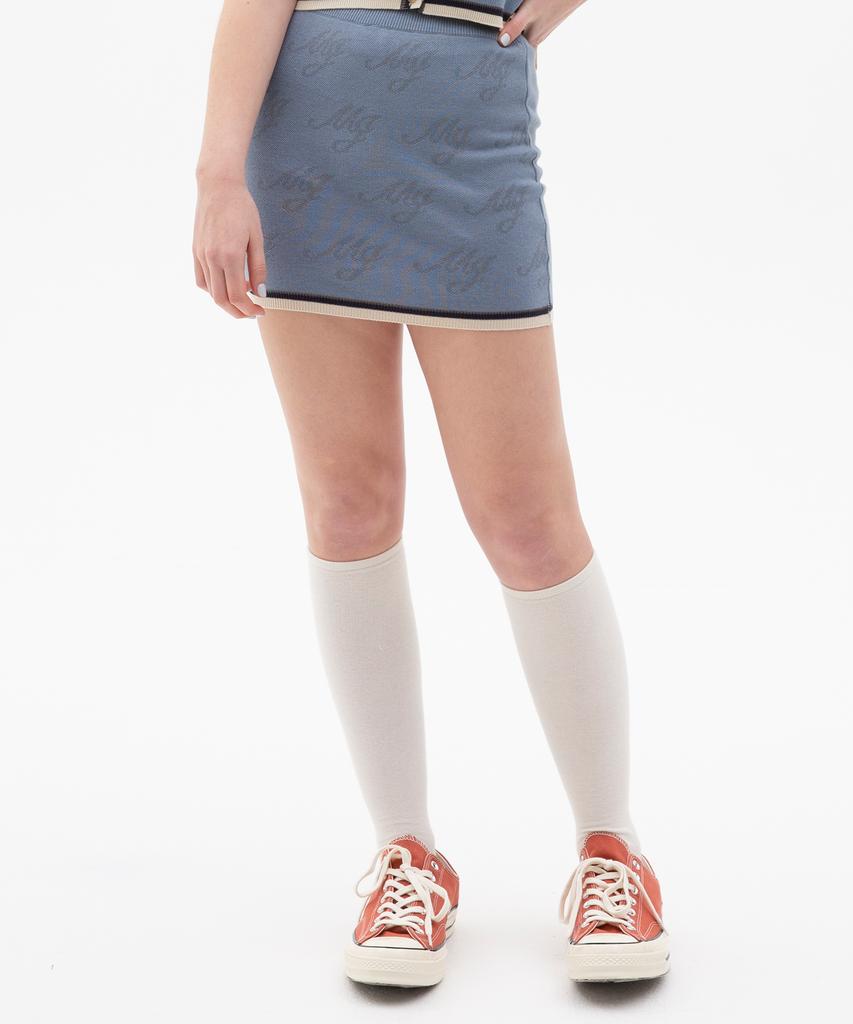 Mary James (W) Uriju Skirt - Skyblue