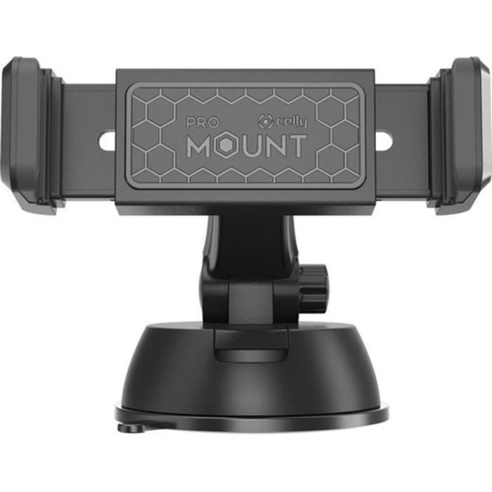 Support tableau de bord - celly - pro mount - noir - ajustable - rotatif