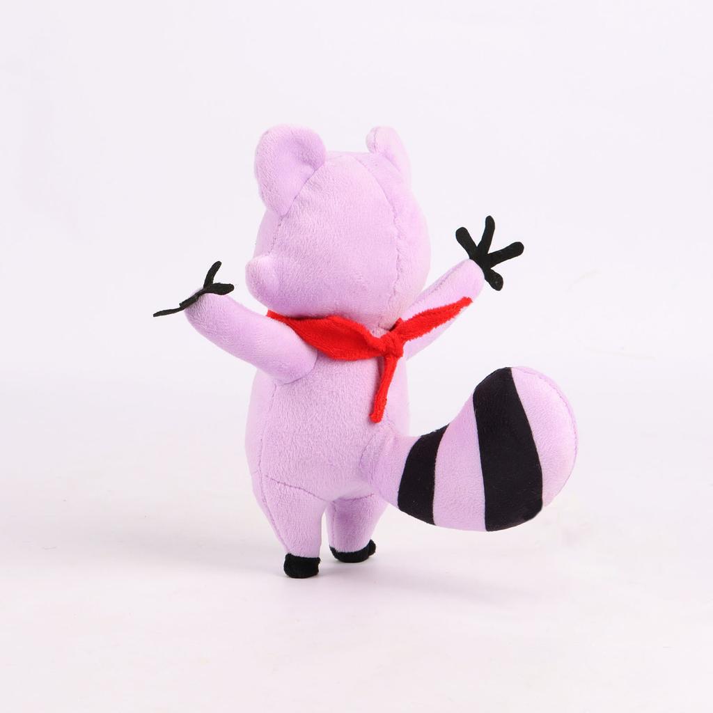 Ny Indigo Park Kapitel 1 Lambly Plyschdocka Speltillbehör Tecknad Tvättbjörnsdocka