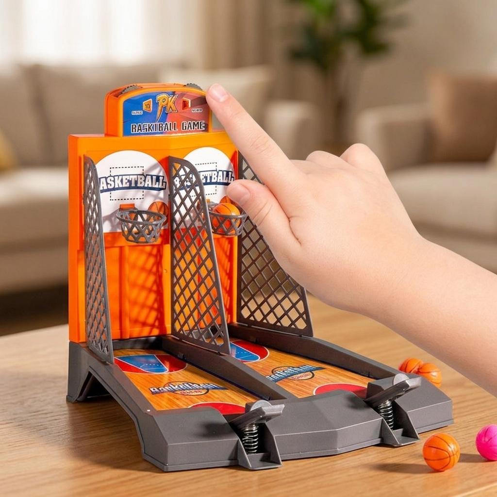 Tabletop Basketball Game for Kids, Two Player Mini Desktop Toy
