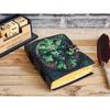 Green Man  Leather Printed Notebook! Grimoire Journal ! Personal Notebook ! Spell Notebook Gift for Him Book Of shadows ! Recipe Notebook