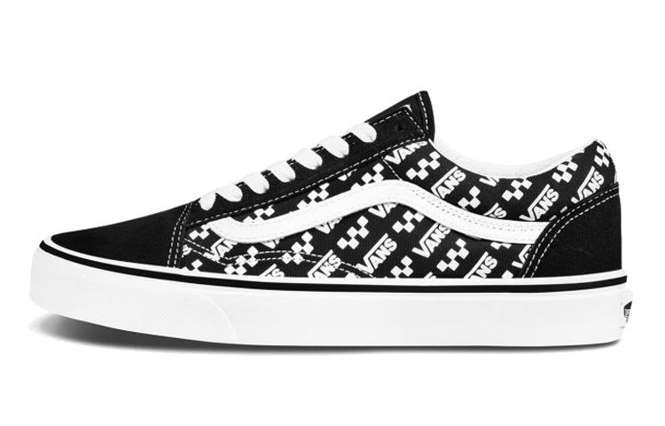 Old Skool Vans  Logo Repeat - Black  VN0A4U3BTEZ 37