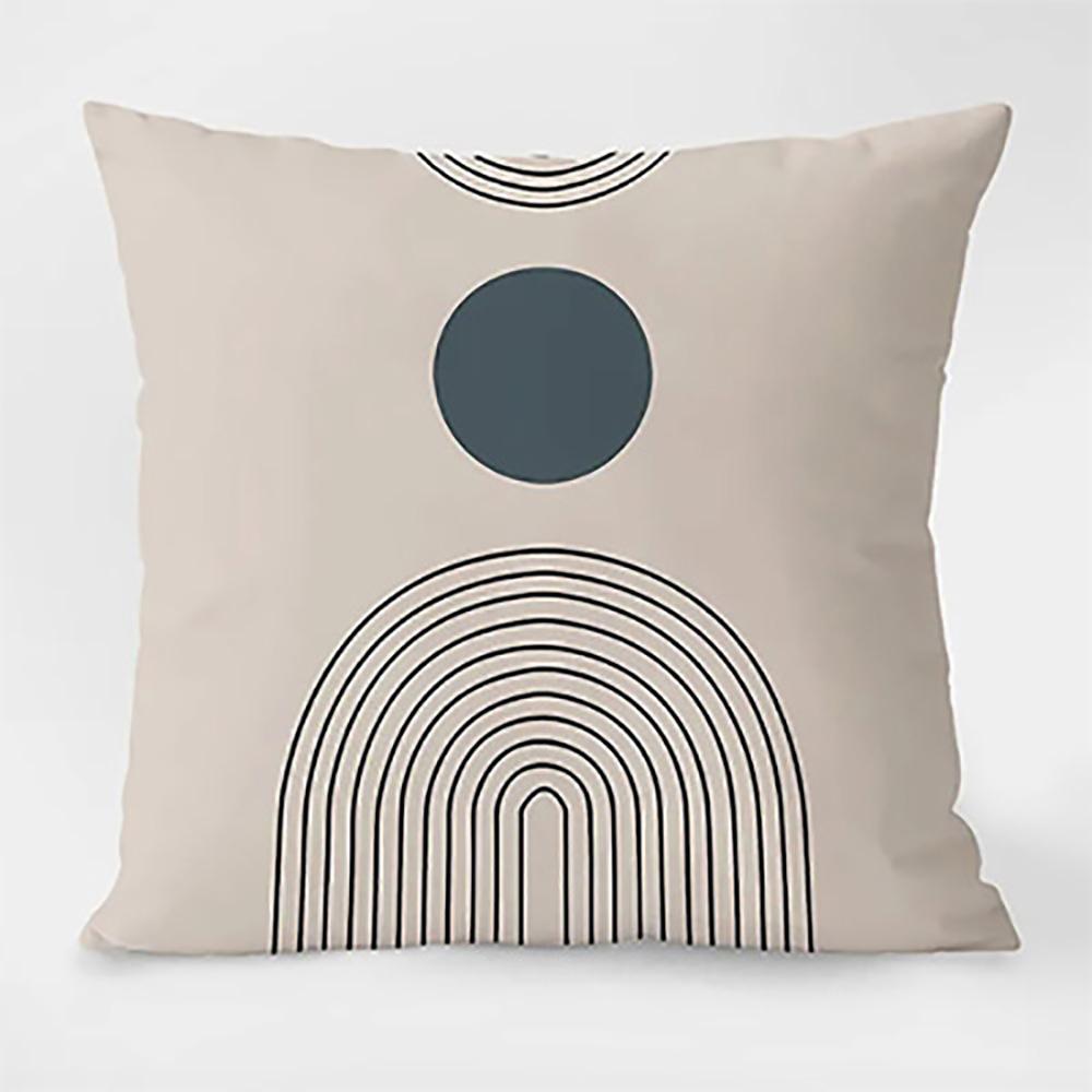 Geometrische Muster auf KissenbezugGeeignet für Sofa Auto Schlafzimmer dekorativer Kissenbezug Kissenbezug