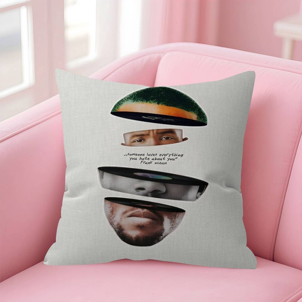 Modern Racing Blond Frank Ocean Cars Rap Hypebeast Pillow Anime Pillow Sofa Bed Head Pillow Cover Cushion Cover 45x45 Cm Fashion