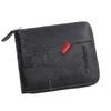 Men's Trendy Zipper Wallet: Large Capacity, Multi-Card Slot, Short Coin Purse with Chain