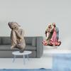 Buddha Figurine Tabletop Ornament Art Crafts Decorative Sculpture for Shelf Office Patio Home