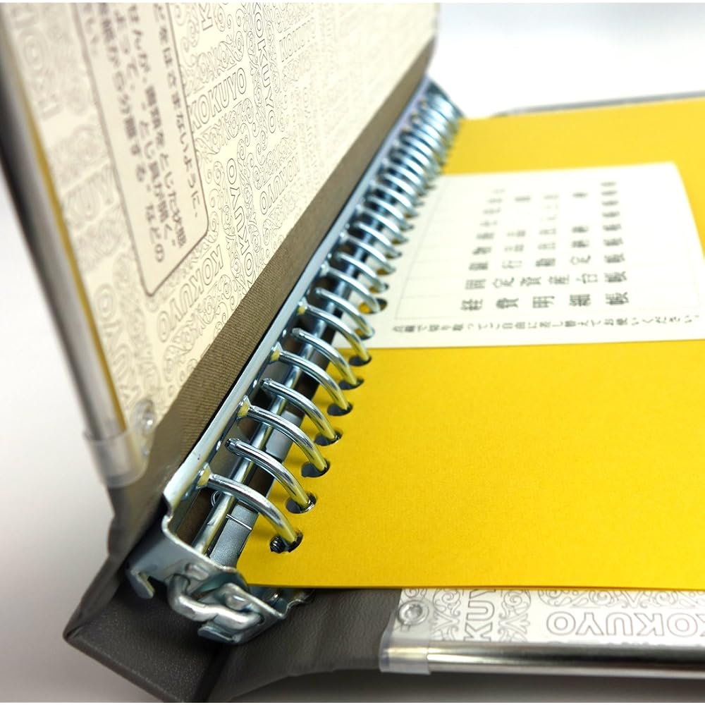 KOKUYO (KOKUYO) File Binder, PP B5, 26 Holes, Holes, 100 Sheets, Gray, 10 NM