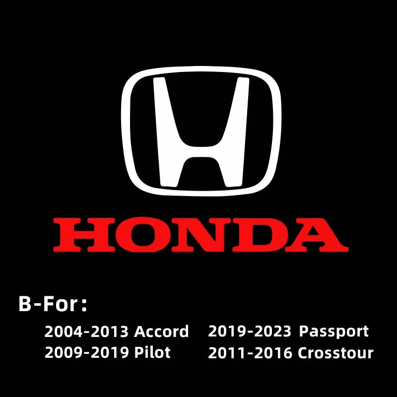 2Pcs LED Car Door Welcome Light HD Projector Lamp Accessories For Honda Civic Fit Jazz Accord City Vezel CR-V S660 Odyssey HR-V