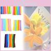 Twisting Plush Colored Rod Diy Simulation Strips Folding Rod Flowers Toy Kid