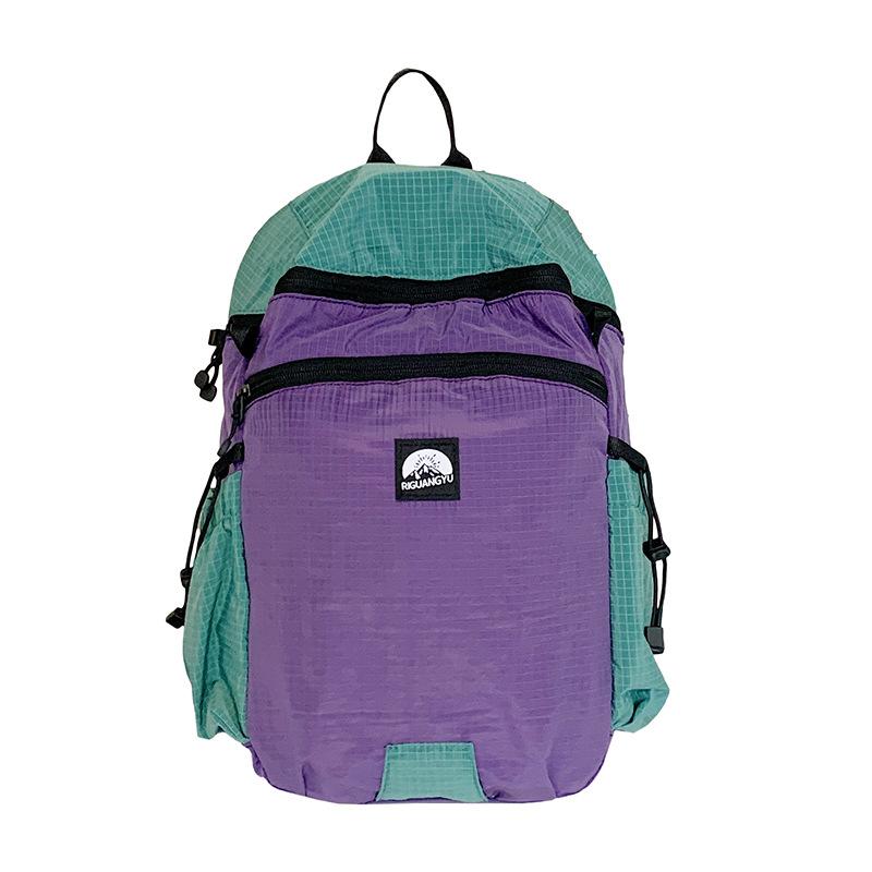 Backpack Women's Large Capacity  New Casual Cloth Bag Handheld Student School Bag Premium Travel Backpack