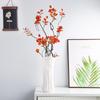 Große Nordic Weiße Keramikvase für Hydroponik & Trockenblumen - Moderne Wohnkultur