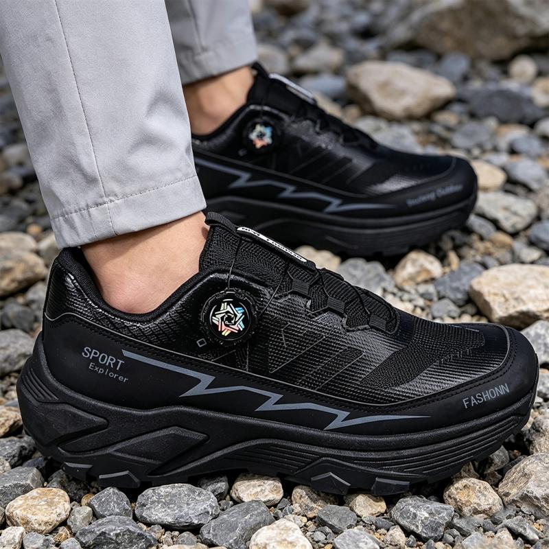 Men'S Casual Sneakers Four Seasons Thick Sole Non-Slip Breathable Light Outdoor Racing Running Shoes Soft Sole Speed Sports Shoe