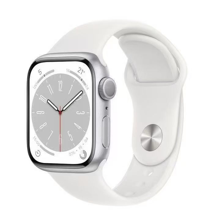 Smartwatch Apple Watch Serie 8 GPS 41/45MM Aluminiumgehäuse mit Sportarmband