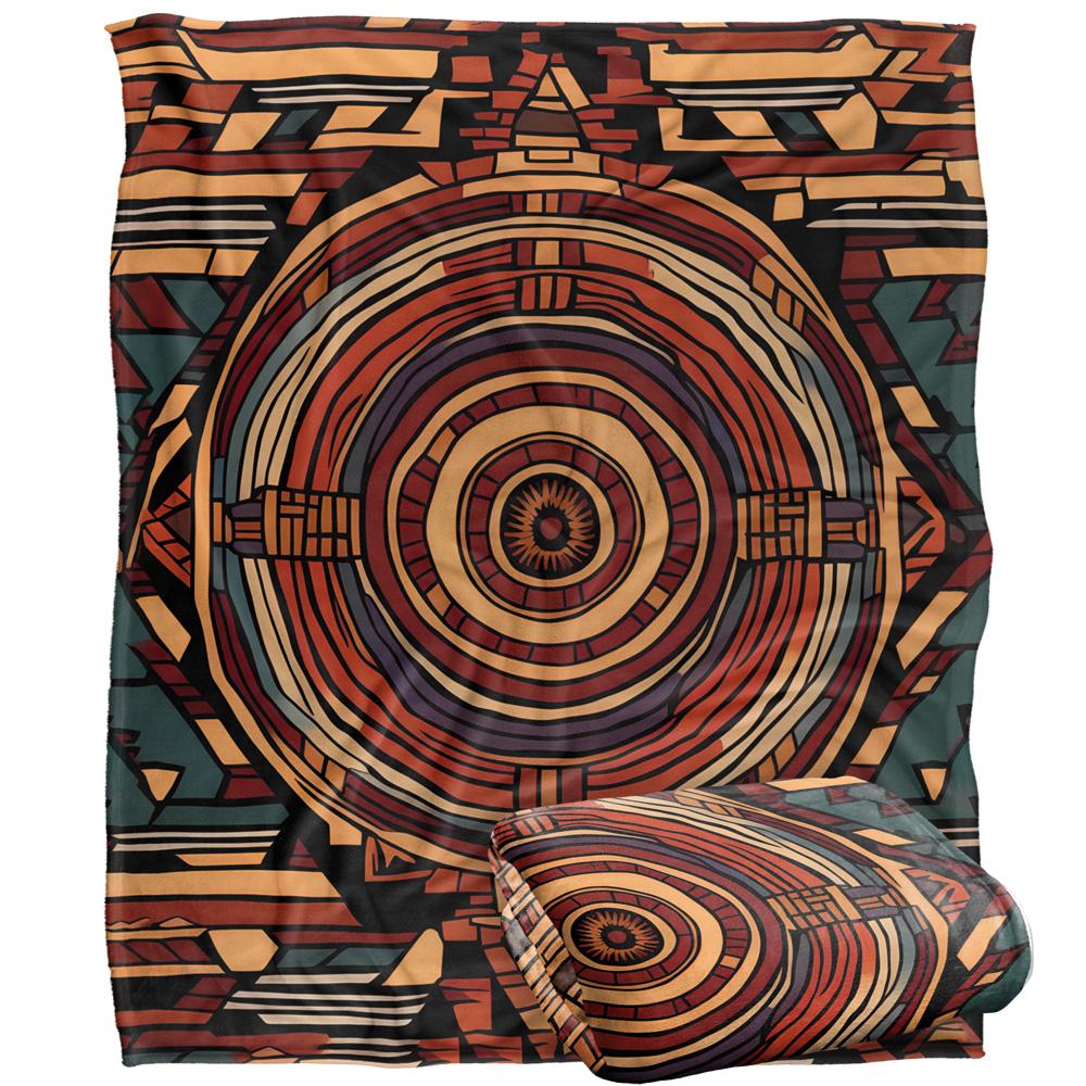 JQ Licensing James Piazza Silky Aztec Supersoft Blanket