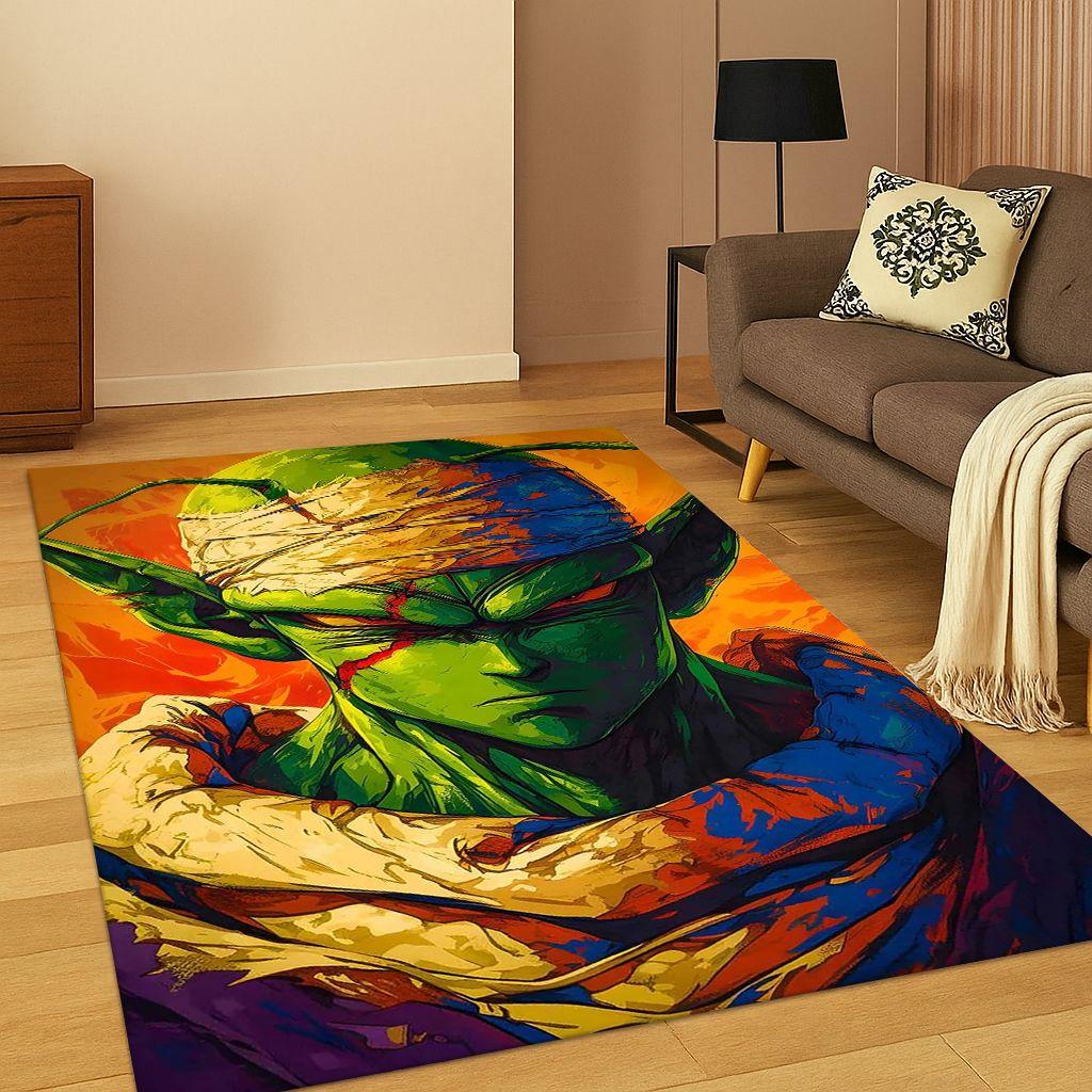 3D Anime D-Dragon Ball Herní Kreslený Koberec Rohožka do Ložnice Obývacího Pokojíku Pohovky Vstupních Dveří Domácí Dekorace, Dětský Herní Koberec Protiskluzový Dárek