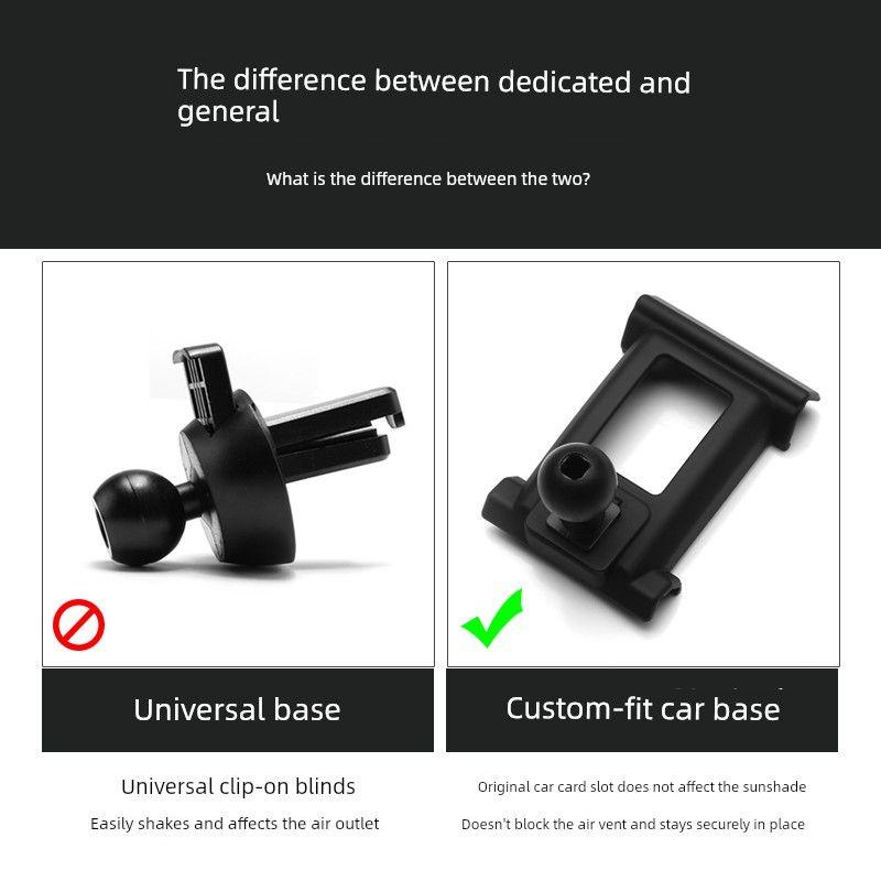 Suitable for Honda 22 Civic Tenth-Generation Accord Xrv Fit CRV Lingpai Crown Road Car Phone Holder Base
