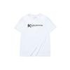 Anta Letter Print Sports Crew Neck Straight T-Shirt Men Tops White 152121104-1