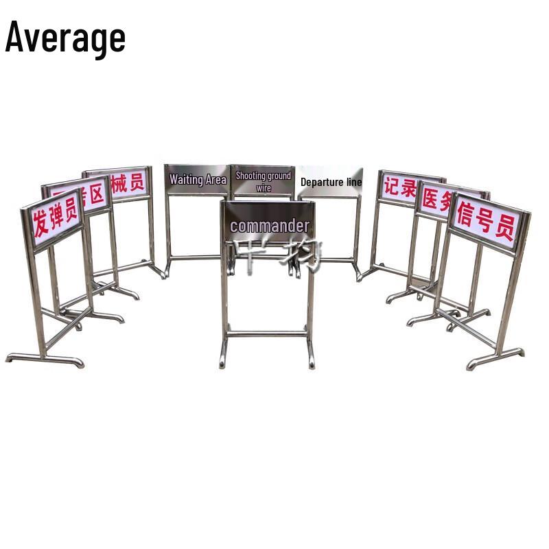 Shooting Range Signage Set