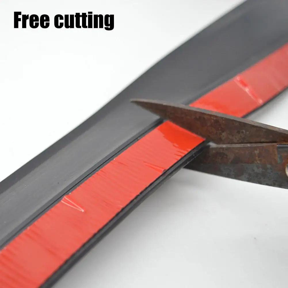 300cm Garage Door Sealing Strip Door Frame Rubber TPE Strip Weatherproof Blocker Sealer Home Window Protector Doorstop