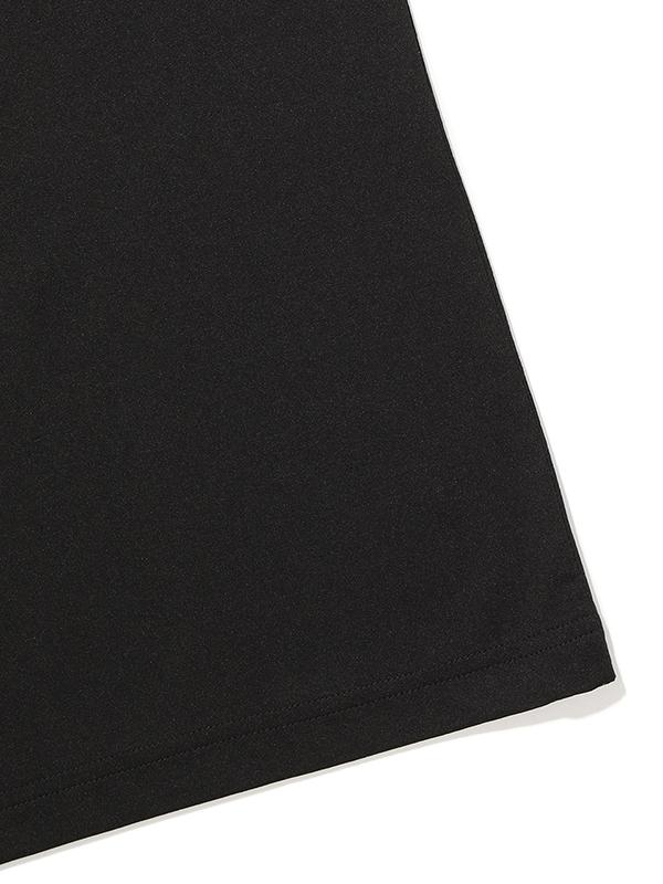 BBC EARTH Hybrid Short Sleeve T-Shirt_Black