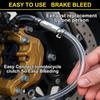 Brake Bleeder Hose Vehicle Brake Exhaust Hose Professional Clutch Bleeder Pipe Kit For Racing Garage Truck Motorcycle