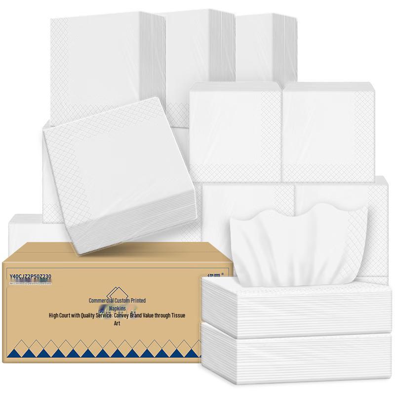 Yuanai Commercial 2-Ply Square Facial Tissues