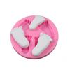 Silicone Mold Footprint Shape DIY Cake Fondant Molds Chocolate Pastry Accessories Decorating Tools