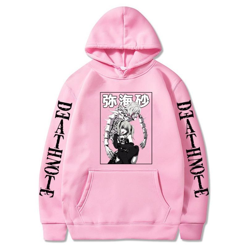 Misa Death Note Japanese Animation Men's Hoodie New Sweatshirt Men Womnen Fashion Pullover Men's Fleece Hoodies