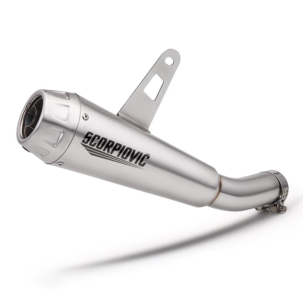XL750 Motorcycle Scooter Exhaust Pipe: Mid and Rear Section, Easy Non-Destructive Installation