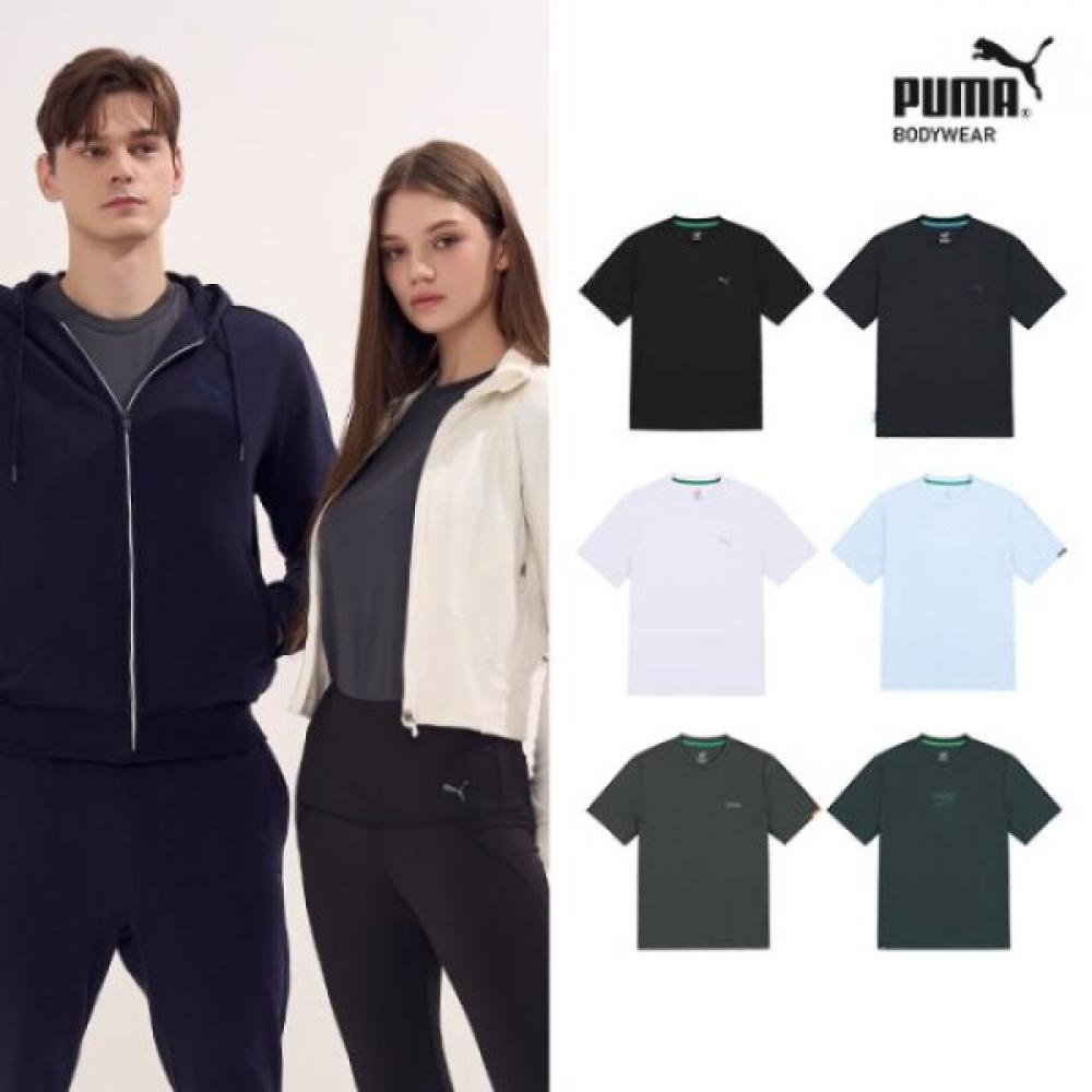 

Puma Унисекс Футболка с коротким рукавом стандартного кроя 6 штук в комплекте Color:PMUYKBP05/00/size:115