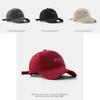 Stylish Cotton Baseball Cap For Women And Men With Wide Brim And Embroidered Letters
