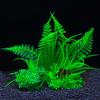 Künstliche Unterwasser-Pflanzen aus Kunststoff für Aquarien, Aquarien, gefälschte Sträucher, grünes Wasser, Gras, Betrachtungssimulation, Dekoration