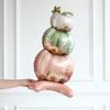 2/1 Stück 4D Stehender Kürbis Ahornblatt Folienballon Herbst Ernte Thanksgiving Halloween Mottoparty Dekoration Herbst Heimzubehör