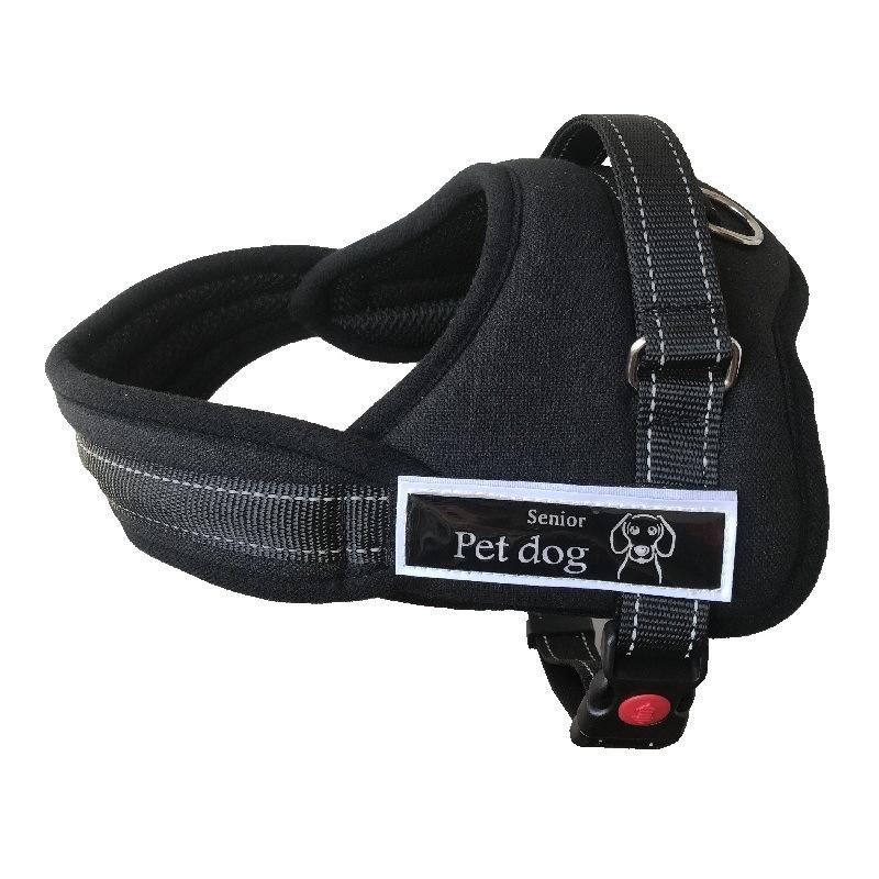 Dog Cloth Vest Chest Straps Pets Supplies Outdoor Breathable Medium Large Gifts